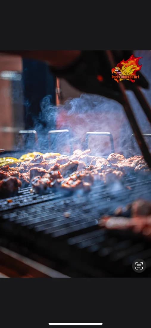 Frisch gegrilltes Peri-Peri-Chicken